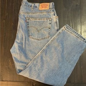 Vintage Levis Men’s Relaxed Fit 550 Jeans Red Tab 42x30